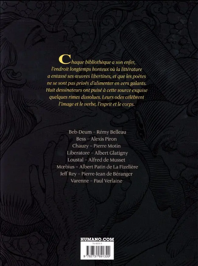 Verso de l'album Ode à l'X