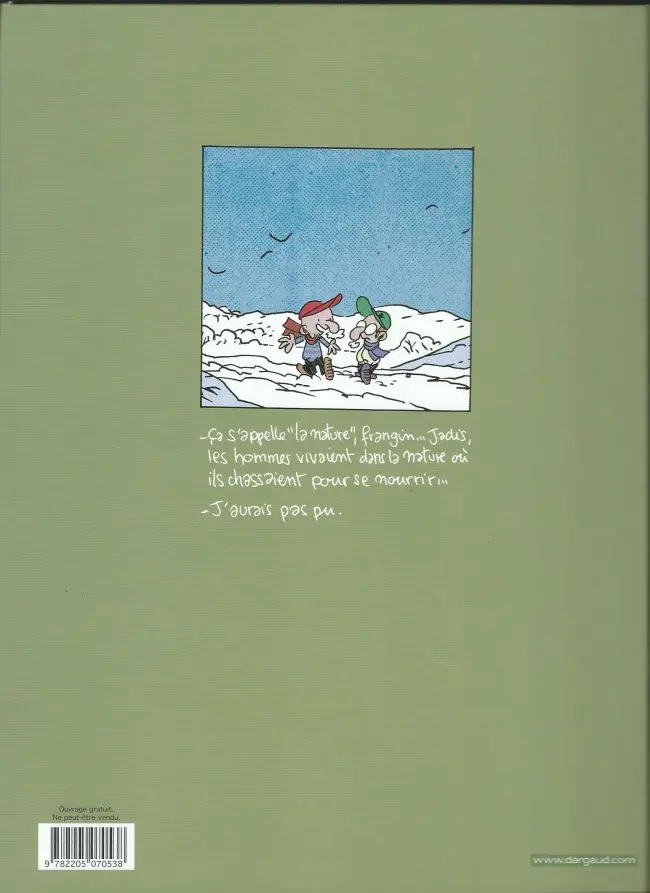 Verso de l'album Le Retour à la terre Tome 1 la vraie vie