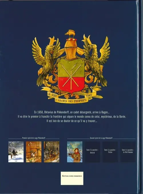 Verso de l'album Le Royaume de Borée - La Saga des Pikkendorff Tome 1 Oktavius