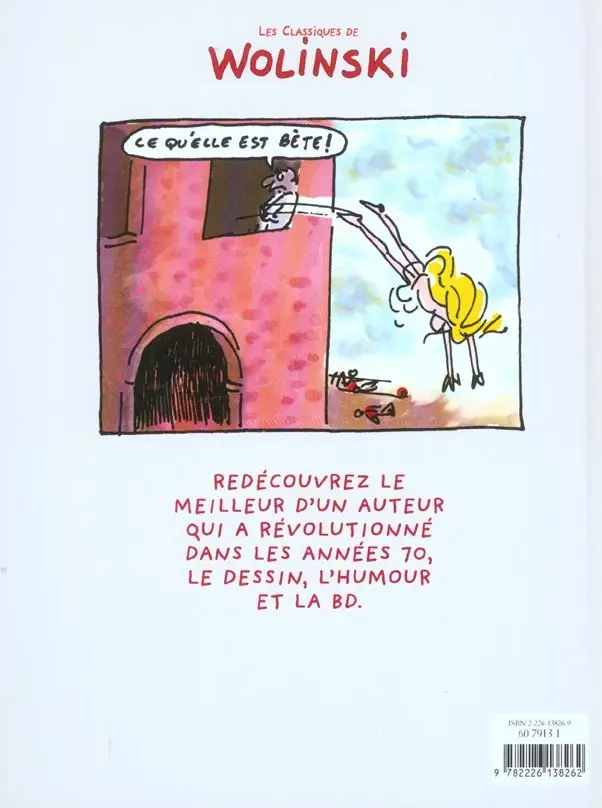 Verso de l'album La Vie compliquée de Georges le Tueur Georges le Tueur