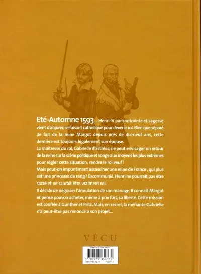 Verso de l'album Les Chemins de Malefosse Tome 15 Margot !
