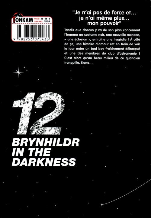 Verso de l'album Brynhildr in the Darkness 12