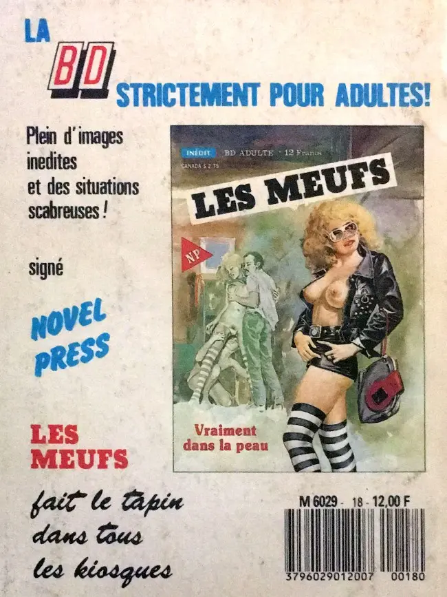 Verso de l'album Culbutant Tome 18 Névropathic contagieuse