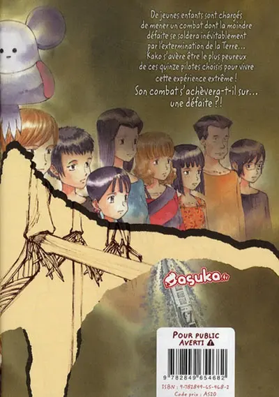 Verso de l'album Bokurano 3