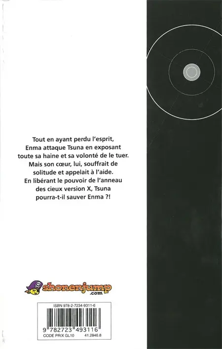 Verso de l'album Mon prof le tueur - Reborn ! 35 Spade régénéré !