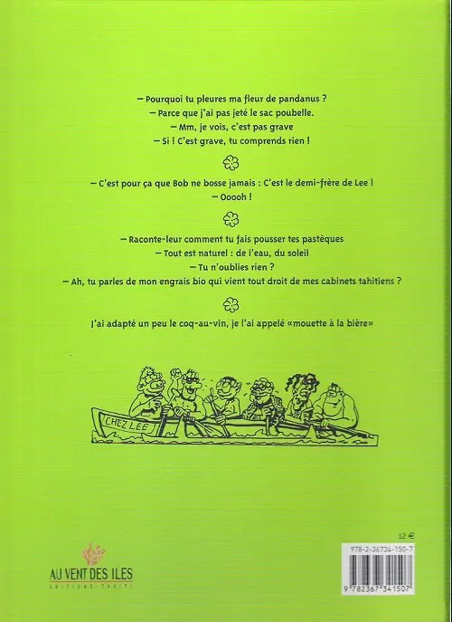 Verso de l'album Pito Mâ 11 Radio cocotier