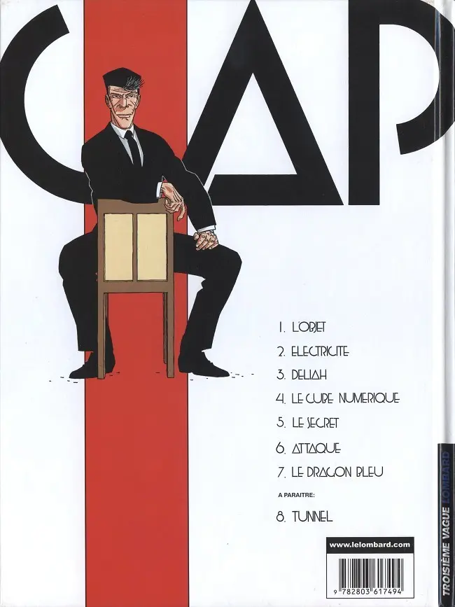 Verso de l'album Capricorne Tome 7 Le dragon bleu