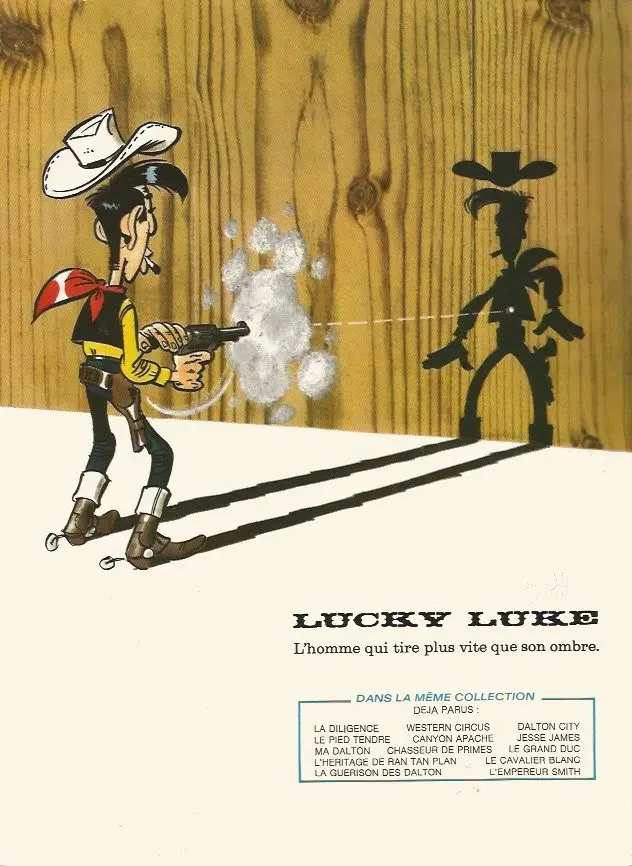 Verso de l'album Lucky Luke Tome 41 L'Héritage de Rantanplan