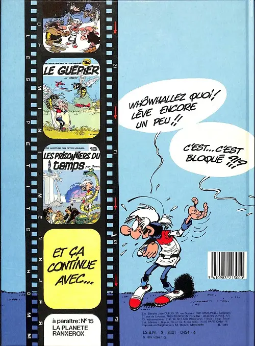 Verso de l'album Les Petits hommes Tome 4 Le lac de l'auto