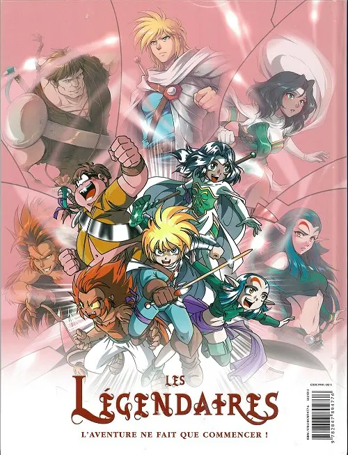 Verso de l'album Les Légendaires Tome 2 Le gardien