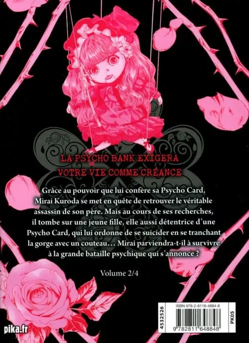 Verso de l'album Psycho Bank 2