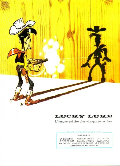 Verso de l'album Lucky Luke Tome 34 Dalton City