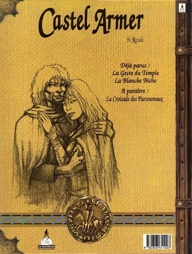 Verso de l'album Castel Armer Tome 2 La blanche biche