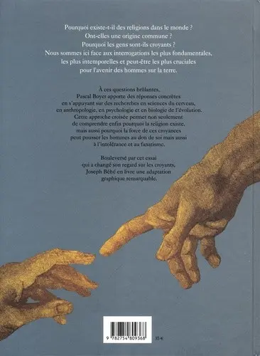 Verso de l'album Et l'Homme créa les dieux