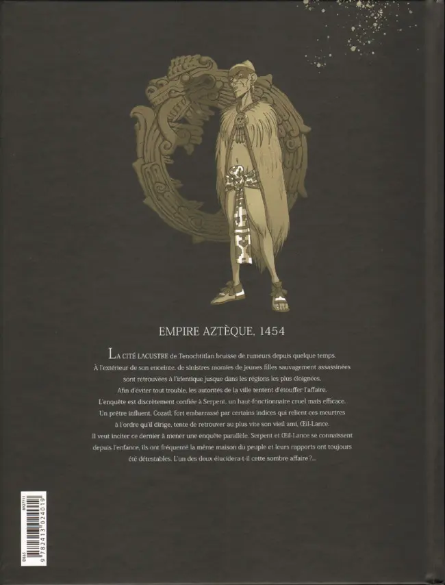 Verso de l'album Le serpent et la Lance Acte 1 Ombre-montagne