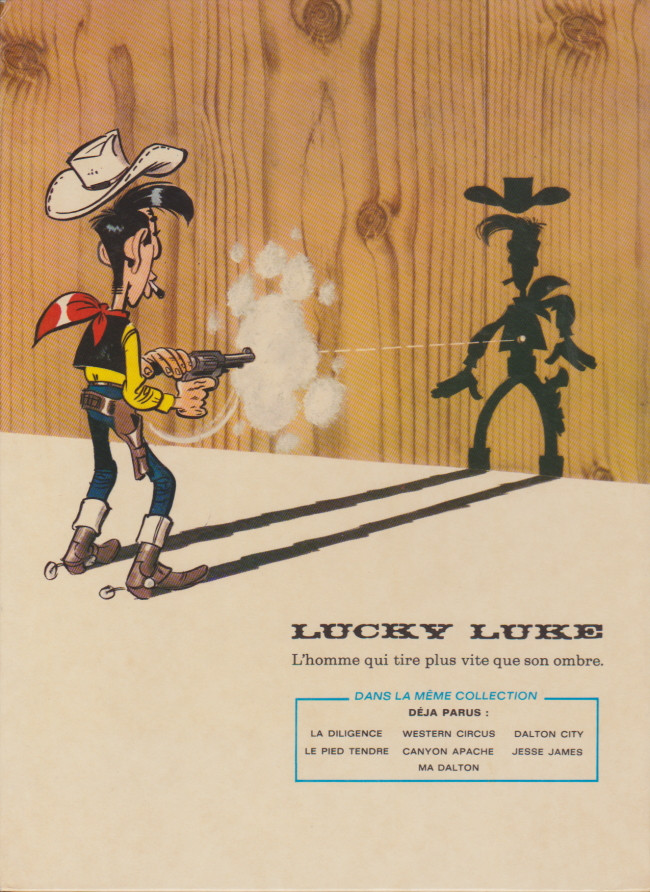 Verso de l'album Lucky Luke Tome 38 Ma Dalton