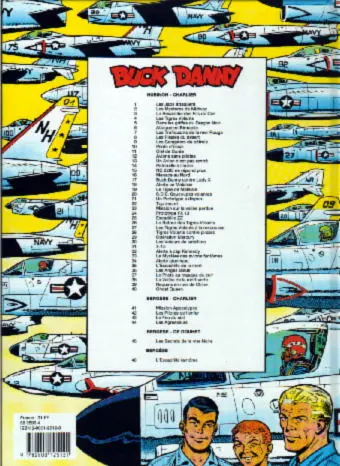 Verso de l'album Buck Danny Tome 40 La Reine fantôme - Ghost Queen