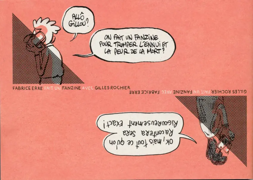 Verso de l'album Autorisation de déplacement dérogatoire #1