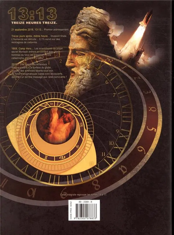 Verso de l'album Prométhée Intégrale 4