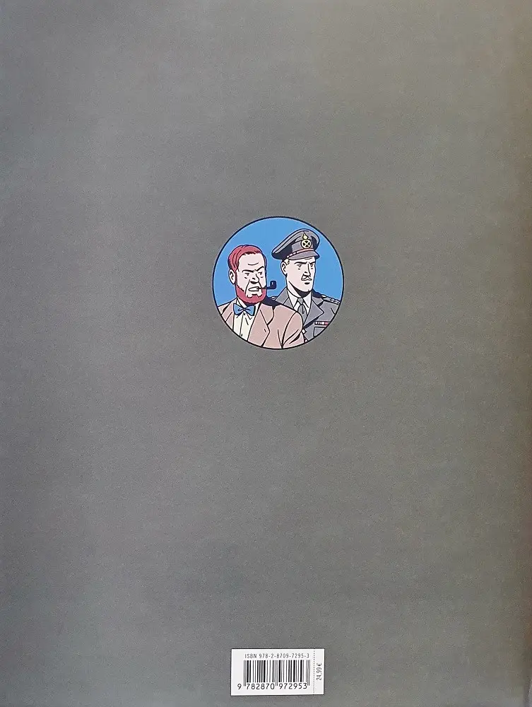 Verso de l'album Blake et Mortimer Tome 27 Le cri du Moloch