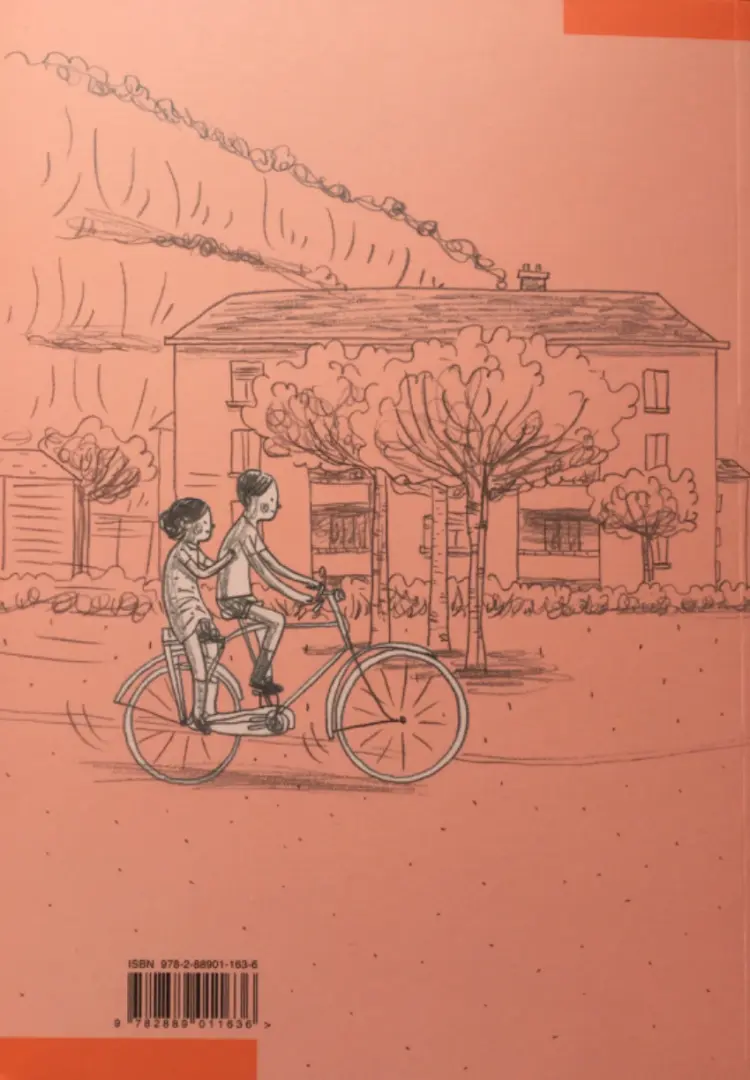 Verso de l'album Adieu les enfants Tome 2