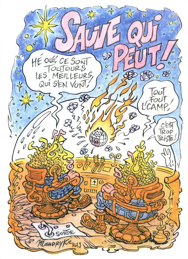 Verso de l'album Cosmic Stories N° 1