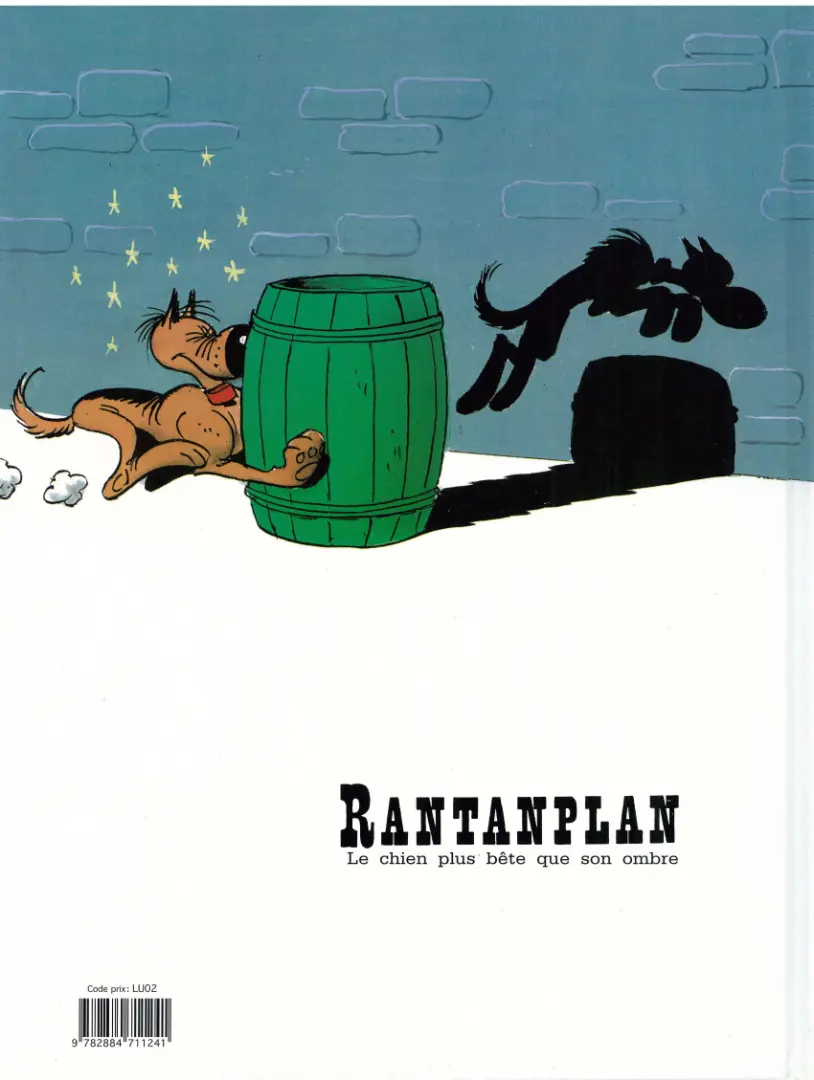 Verso de l'album Rantanplan Tome 8 Mirage Dangereux