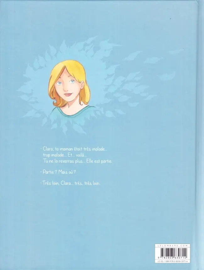 Verso de l'album Clara