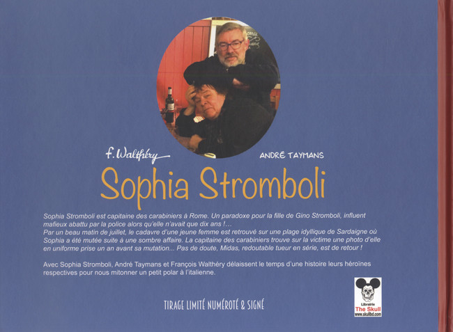Verso de l'album Sophia Stromboli Ciao poulette !