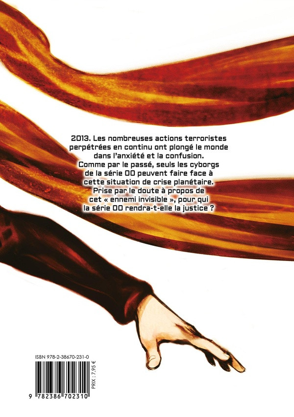 Verso de l'album 009 Re:Cyborg 1