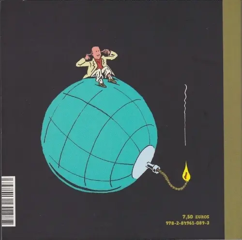 Verso de l'album Casse toi pauvre con !