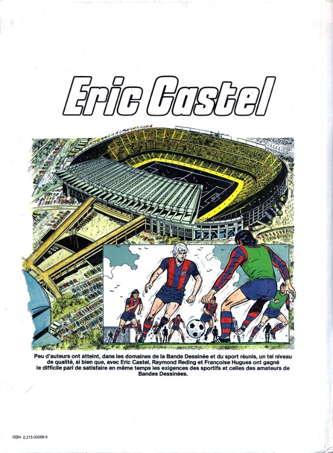 Verso de l'album Eric Castel Tome 1 Eric et les Pablitos