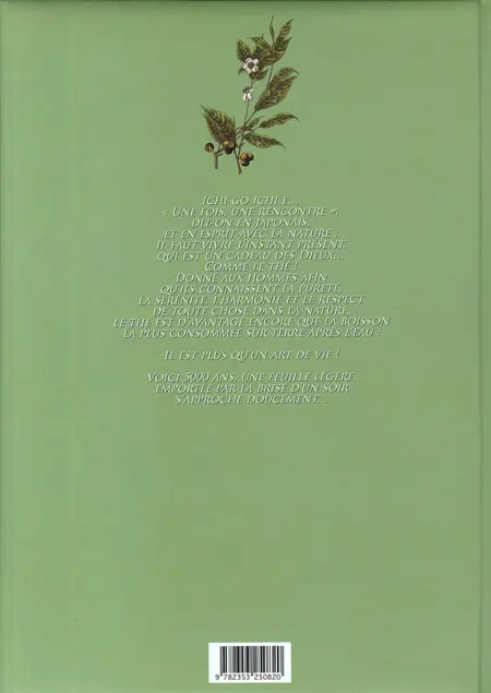 Verso de l'album La Fabuleuse histoire du ... Tome 3 La fabuleuse histoire du thé