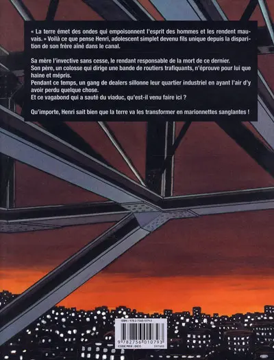 Verso de l'album Les Fils de la racaille