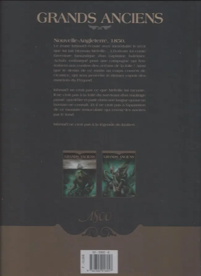 Verso de l'album Grands anciens Tome 2 Le Dieu poulpe