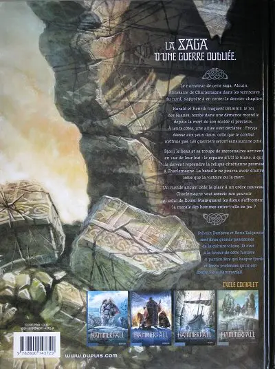 Verso de l'album Hammerfall Tome 4 Ceux qui savent