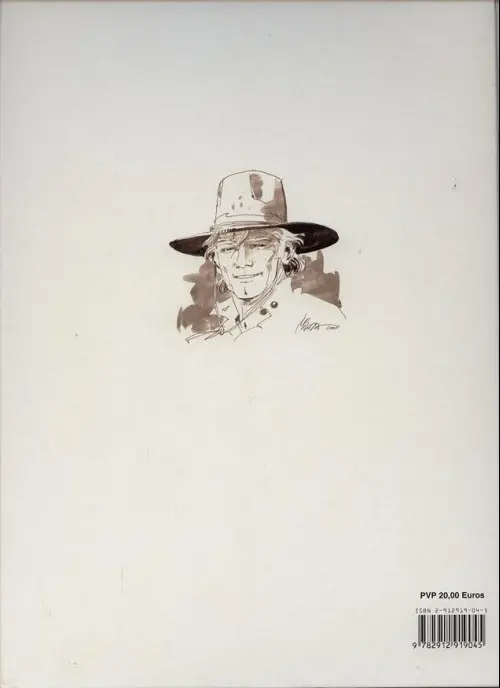 Verso de l'album Ken Parker 1 Lily et le trappeur