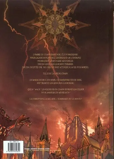 Verso de l'album La Loi du chaos Tome 2 L'ombre du doute