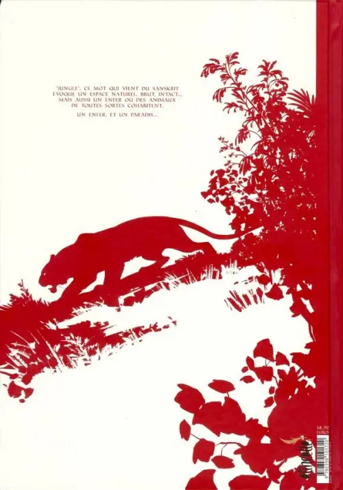 Verso de l'album Love Tome 1 Le tigre