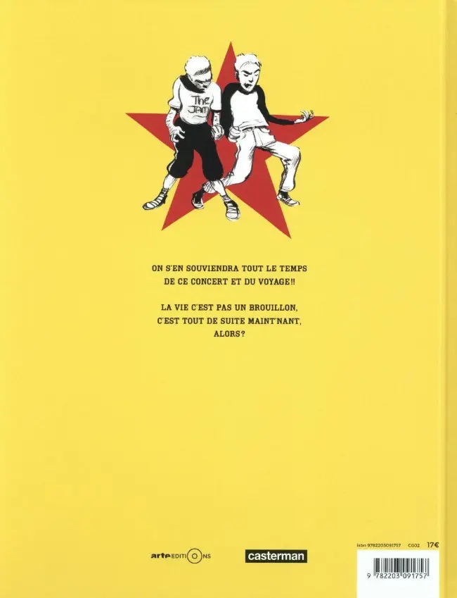 Verso de l'album La main heureuse