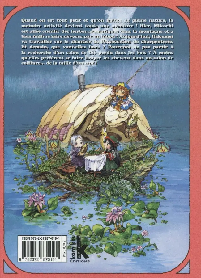 Verso de l'album Minuscule 2