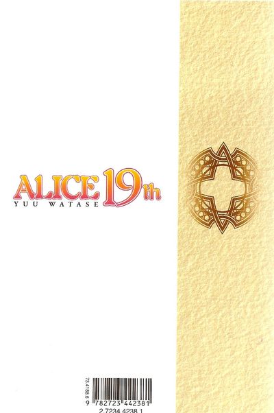 Verso de l'album Alice 19th 1