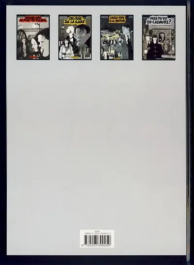Verso de l'album Nestor Burma Tome 5 M'as-tu vu en cadavre ?