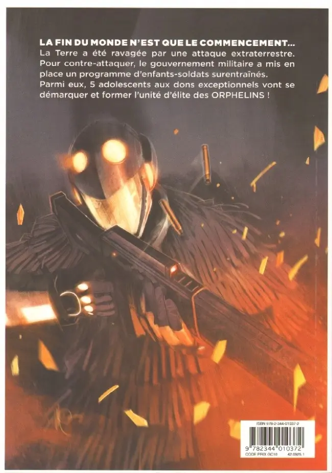 Verso de l'album Orphelins Tome 3 Le Revenant