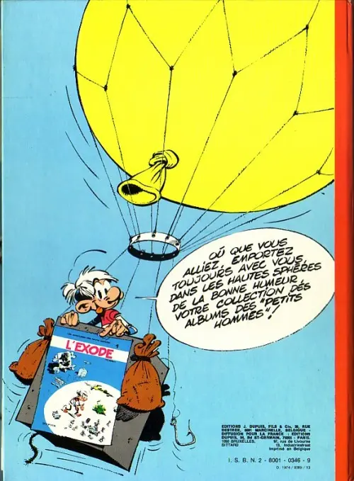 Verso de l'album Les Petits hommes Tome 2 Des petits hommes au brontoxique