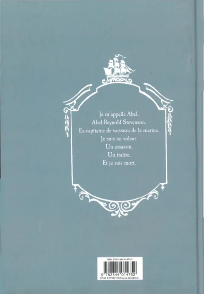 Verso de l'album Le Port des Marins Perdus