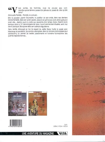 Verso de l'album Le Postillon Tome 2 La porte du temps