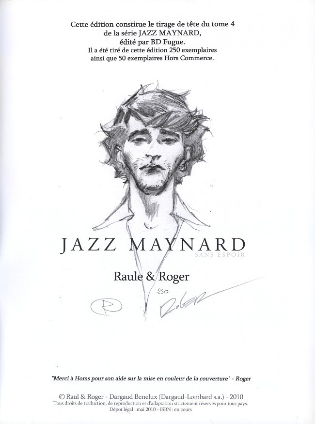 Autre de l'album Jazz Maynard Tome 4 Sans espoir