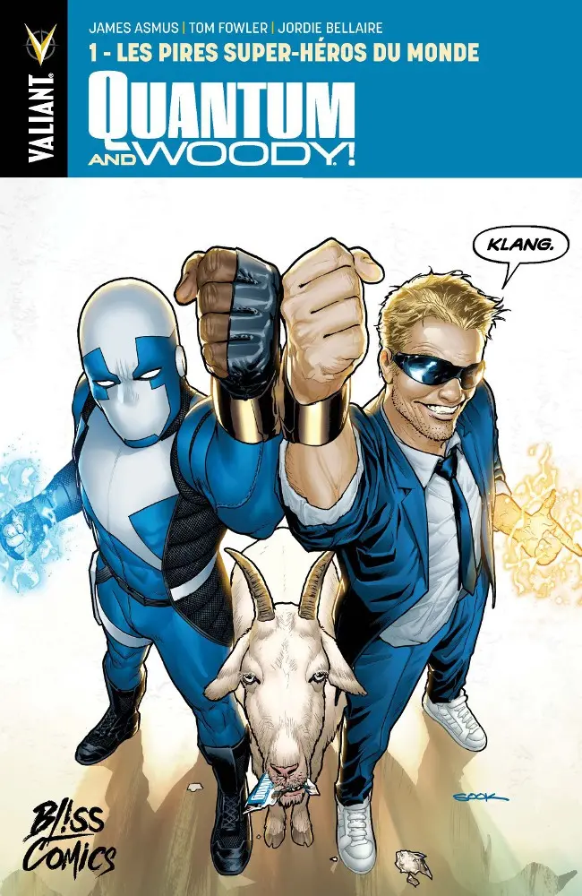 Couverture de l'album Quantum and Woody ! 1 Les Pires Super-héros du monde