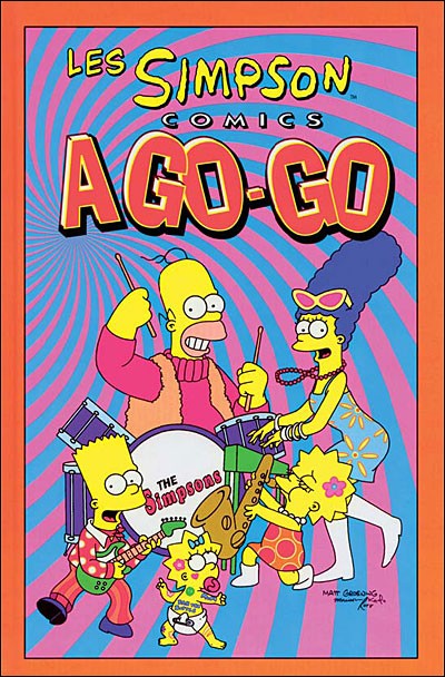 Couverture de l'album Les Simpson Tome 9 A go-go